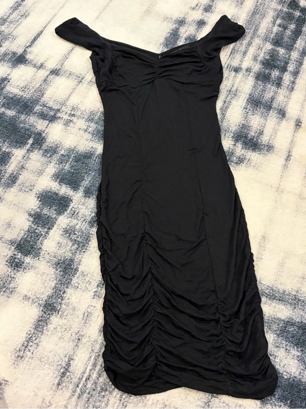 XXI Ruched Bodycon Mini Dress - Small
